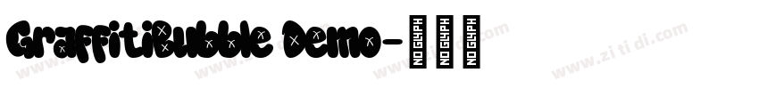 GraffitiBubble Demo字体转换